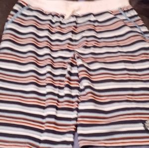 PARISH NATION STRIPED MULTICOLORED SHORTS 2X